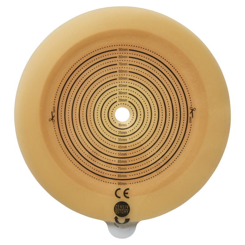 B2N1000 Калоприймач ЗенСів двокомпонентний - плаcтина базова, фланець 105 mm (мм), №5